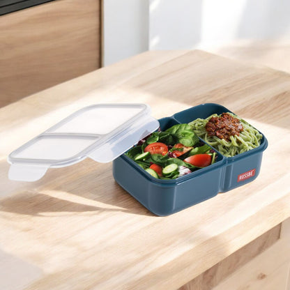 Russbe "Inner Seal" 2 Compartment Lunch Bento 1.1L - Assorted Colours