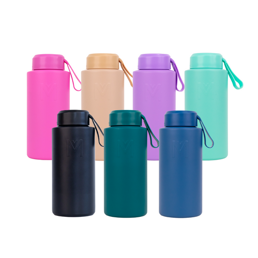 MontiiCo Fusion 1 Litre Flask Bottle - Assorted Colours