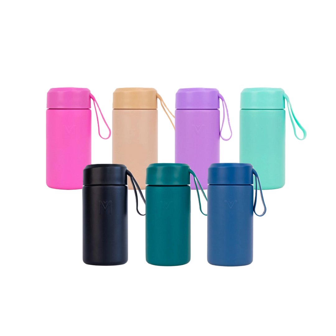 MontiiCo Fusion 350ml Flask Bottle - Assorted Colours