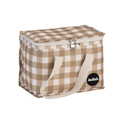 Kollab Insulated Lunch Box Bag - Olive Check *PREORDER*