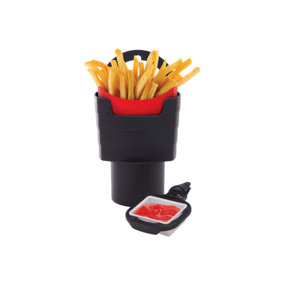 is GIFT The Auto Collection Car Chip and Sauce Holder - Black