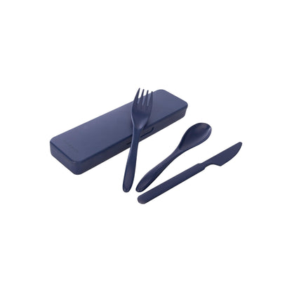 Maverick Wheat Straw Cutlery Set - Assorted Colours