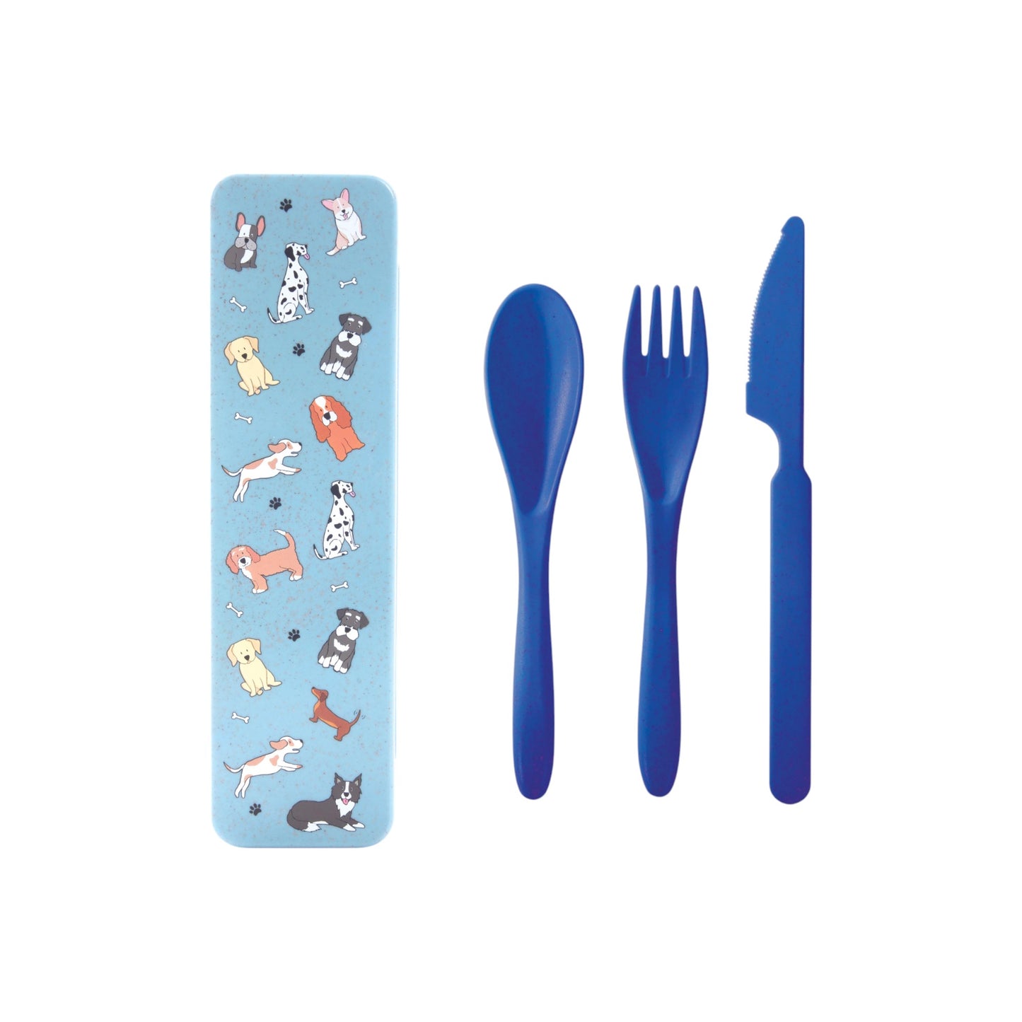 is GIFT The Dog Collective Wheat Straw Cutlery Set - Assorted Colours