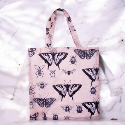 is GIFT Reusable Foldable Shopper Bag - Pink Butterfly