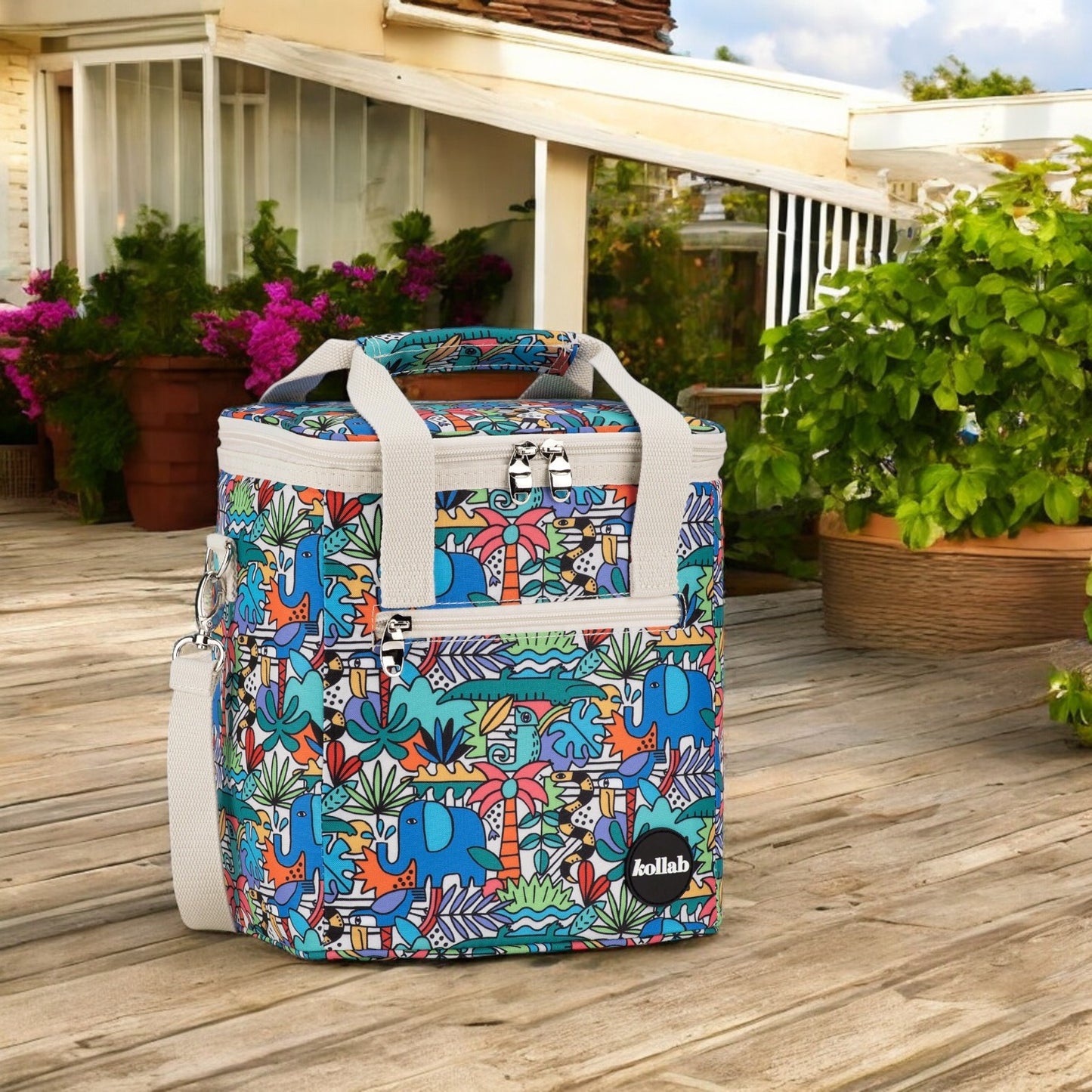 Kollab Mini Insulated Cooler Bag - Jungle Jamboree *PREORDER*