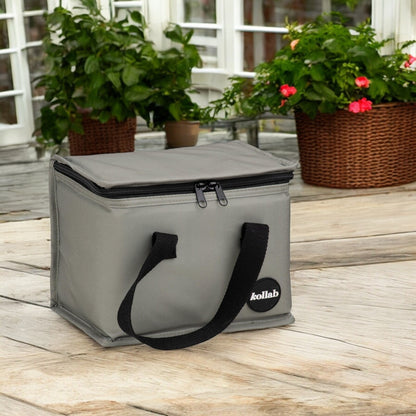 Kollab Insulated Lunch Box Bag - Khaki Black *PREORDER*