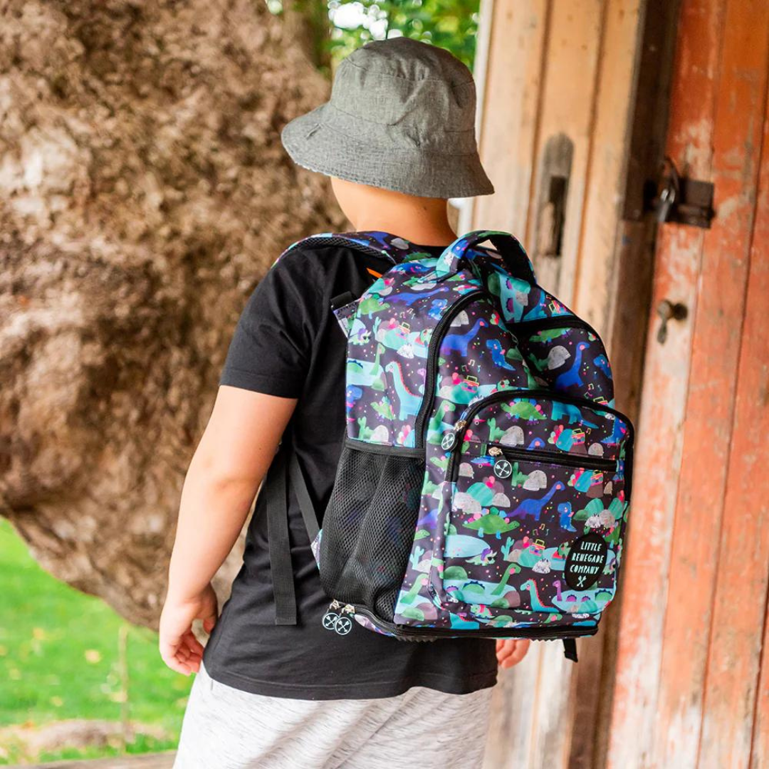 Little Renegade Company Midi Backpack - Dino Party