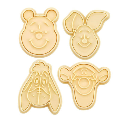 Skater Food Cutter & Stamper Set - Pooh & Friends