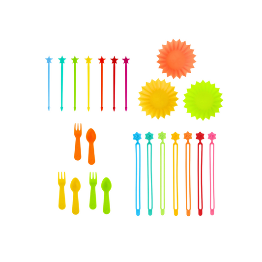 Lunch Punch Accessories Bundle - Bright