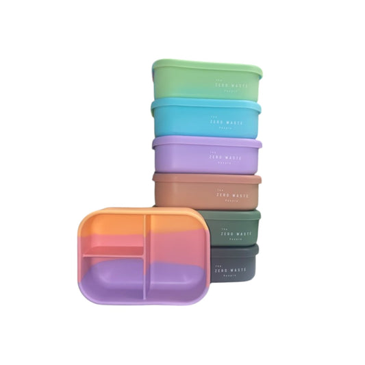 The Zero Waste People Silicone Bento Mini Box - Assorted Colours