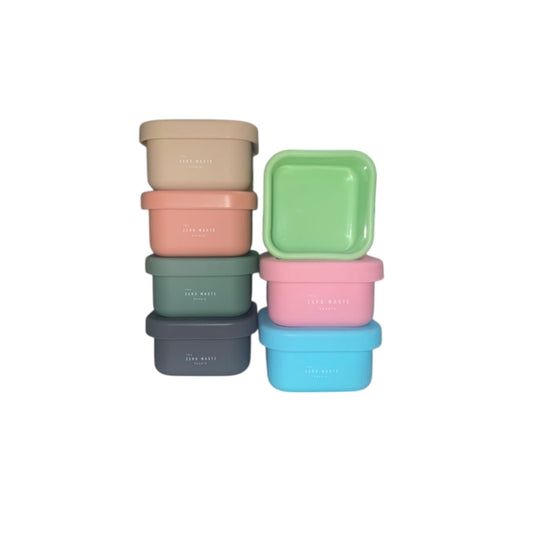 The Zero Waste People Silicone Mini Container - Assorted Colours