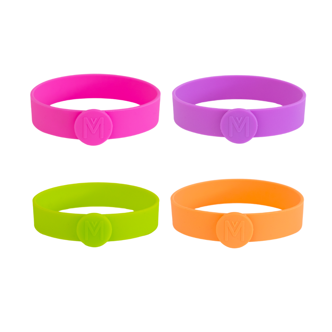 MontiiCo Silicone Cutlery Band - Assorted Colours