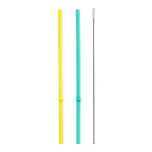 Load image into Gallery viewer, MontiiCo Fusion - Flexi Stopper Straw Set - Assorted Colours