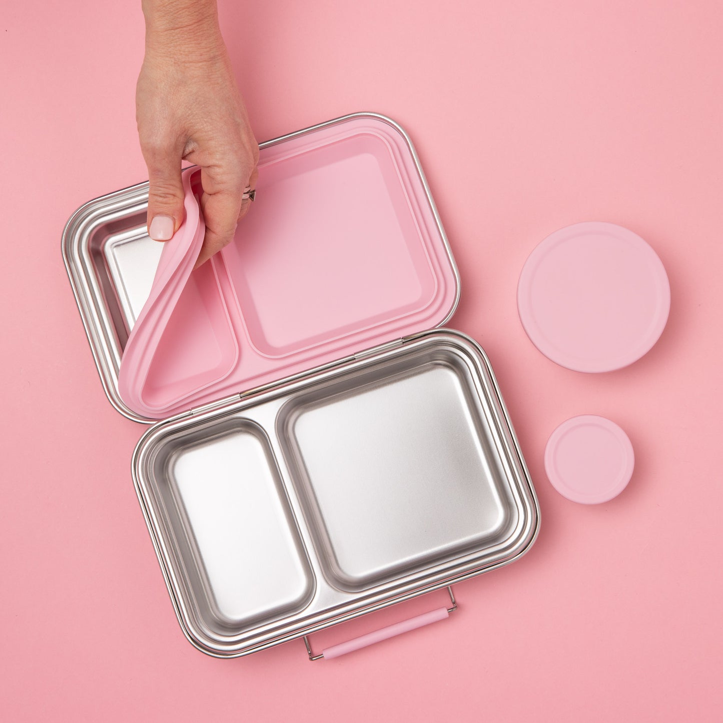 Nudie Rudie Stainless Steel Bento 2 Lunchbox - Assorted Colours