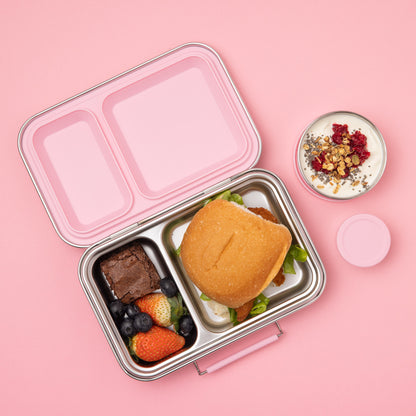 Nudie Rudie Stainless Steel Bento 2 Lunchbox - Assorted Colours