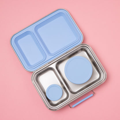 Nudie Rudie Stainless Steel Bento 2 Lunchbox - Assorted Colours