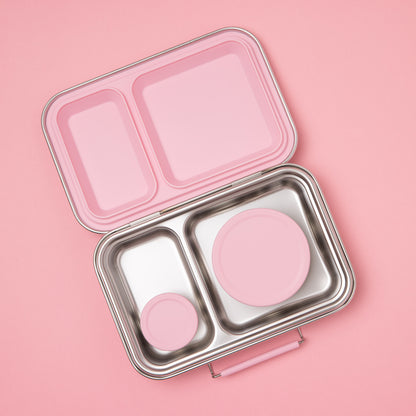 Nudie Rudie Stainless Steel Bento 2 Lunchbox - Assorted Colours