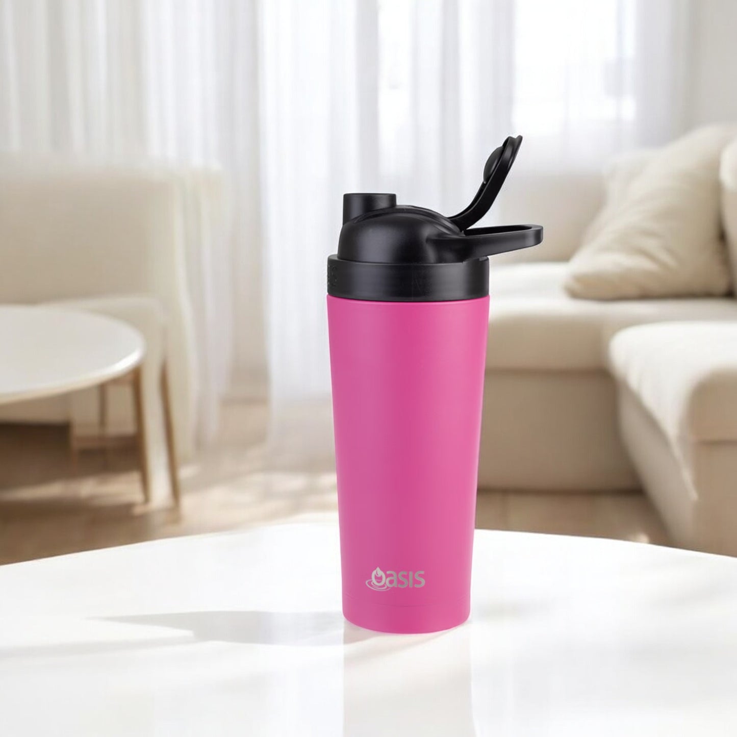 Oasis 700ml Insulated Protein Shaker - Assorted Colours