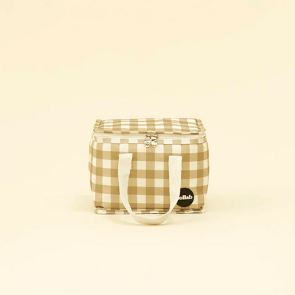 Kollab Insulated Lunch Box Bag - Olive Check *PREORDER*