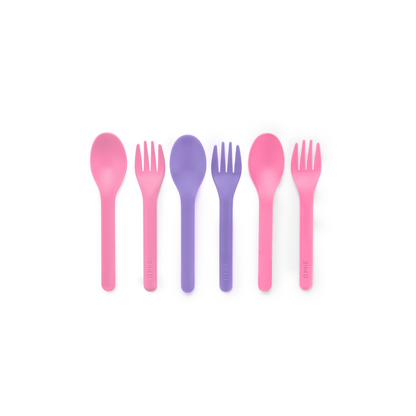 Omie 6 Piece Cutlery Set - Assorted Colours