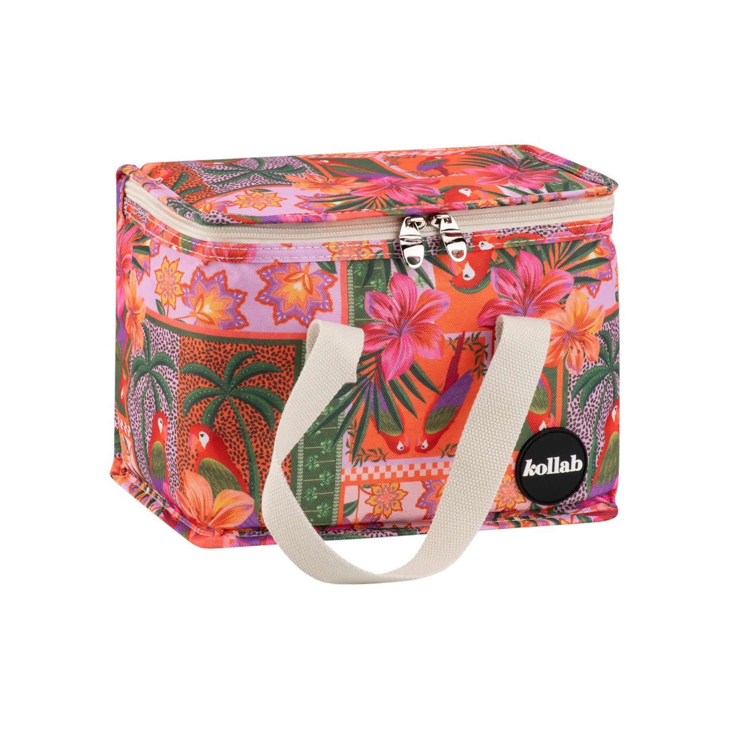 Kollab Insulated Lunch Box Bag - Parrot Paradise *PREORDER*