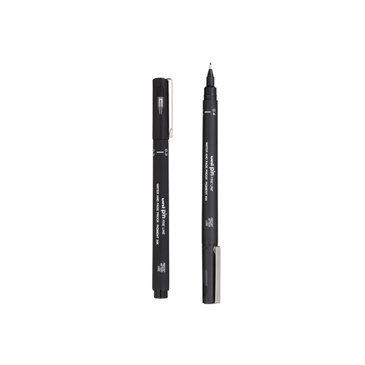 Uni Pin Fine Line Pen - Black