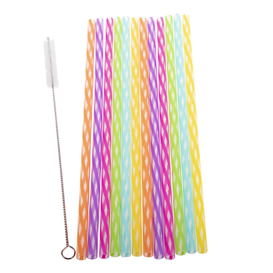 is GIFT Rainbow Reusable Straws - 24 Pack