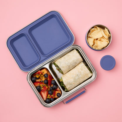 Nudie Rudie Stainless Steel Bento 2 Lunchbox - Assorted Colours