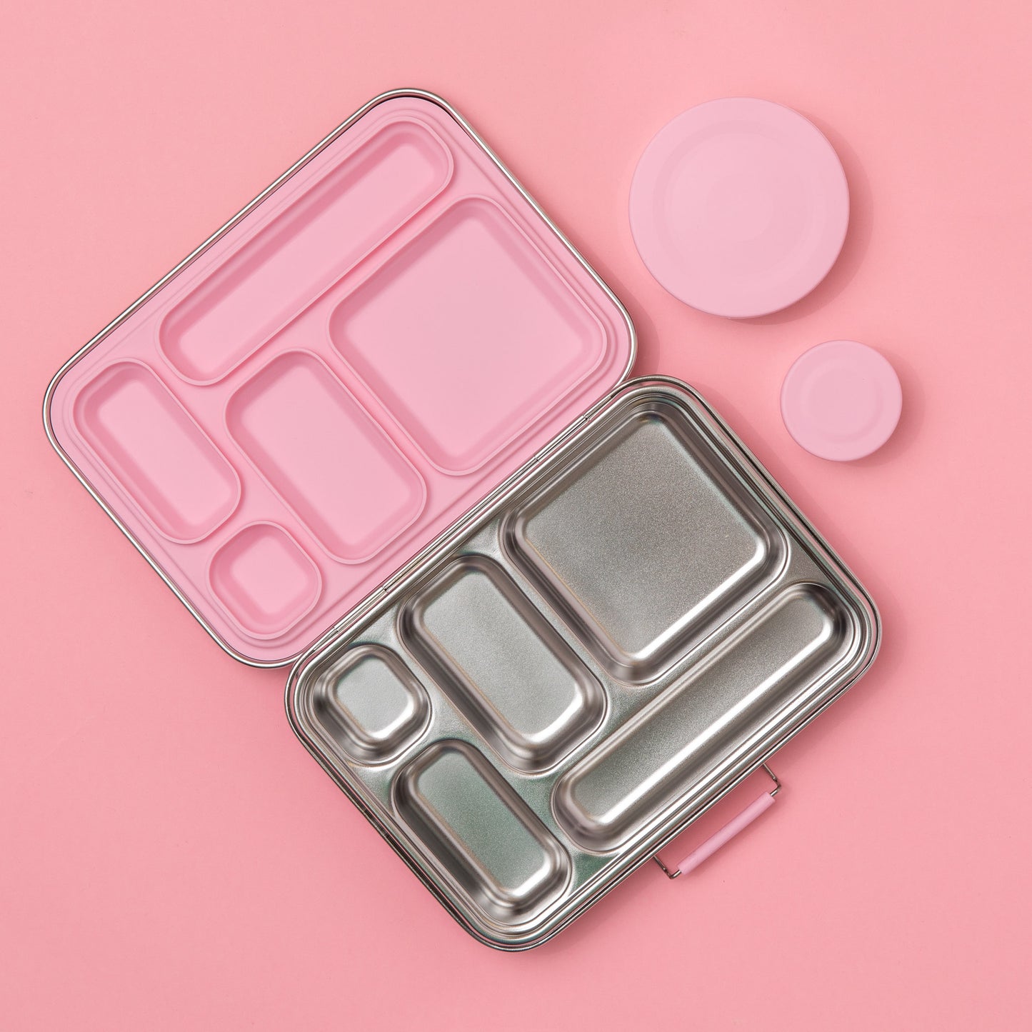 Nudie Rudie Stainless Steel Bento 5 Lunchbox - Assorted Colours