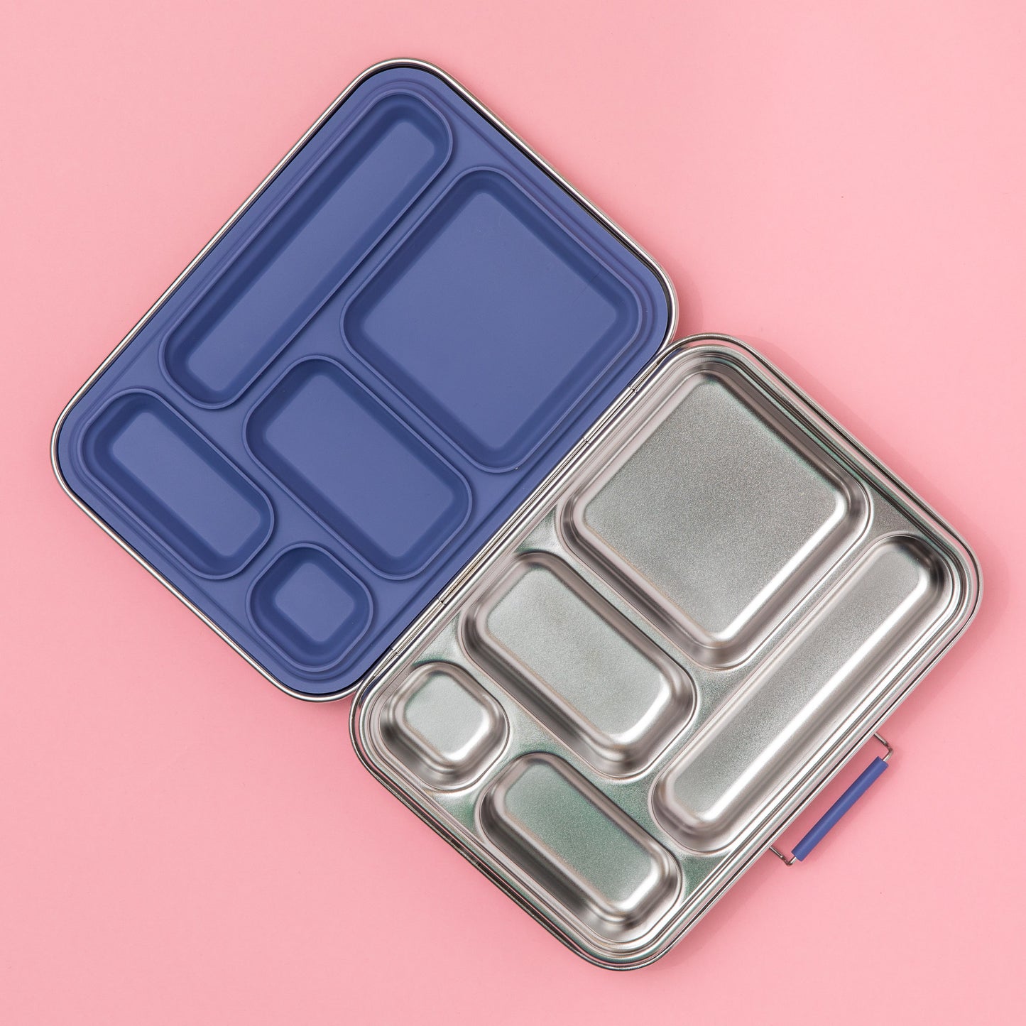 Nudie Rudie Stainless Steel Bento 5 Lunchbox - Assorted Colours