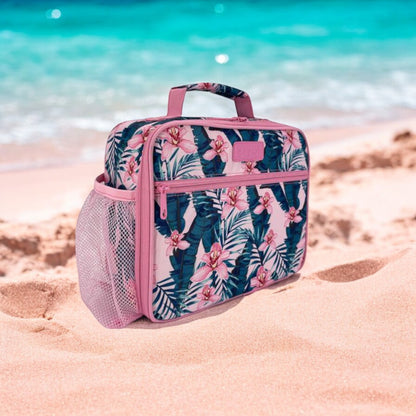 Sachi Insulated Teens Lunch Bag 'Pink Orchids'