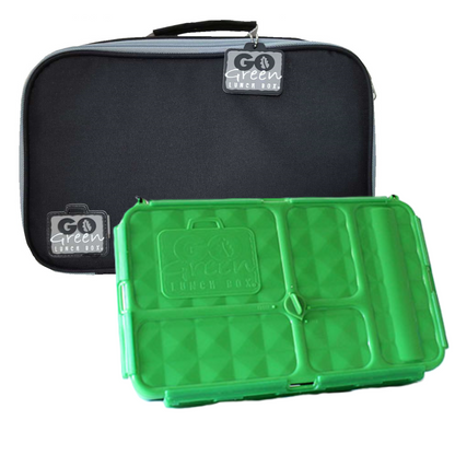 Go Green Original Lunch Box Set - Black Stallion