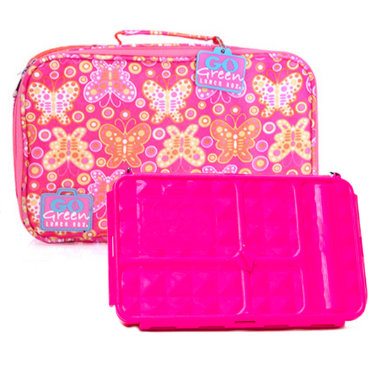 Go Green Original Lunch Box Set - Butterfly