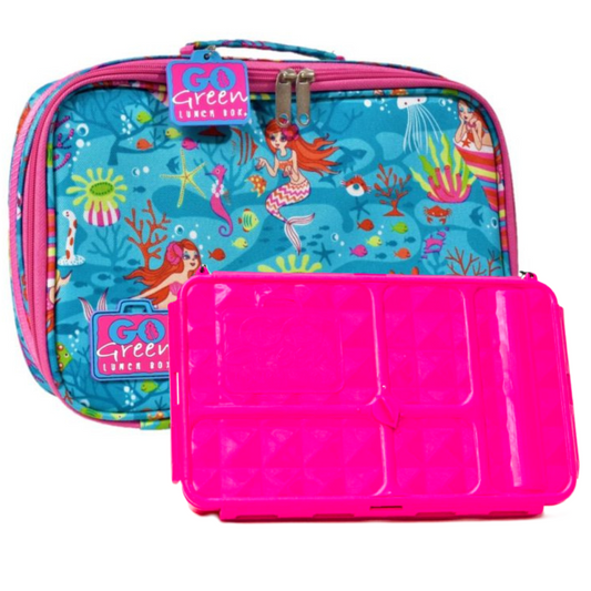 Go Green Original Lunch Box Set - Mermaid Paradise