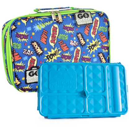 Go Green Original Lunch Box Set - Superhero