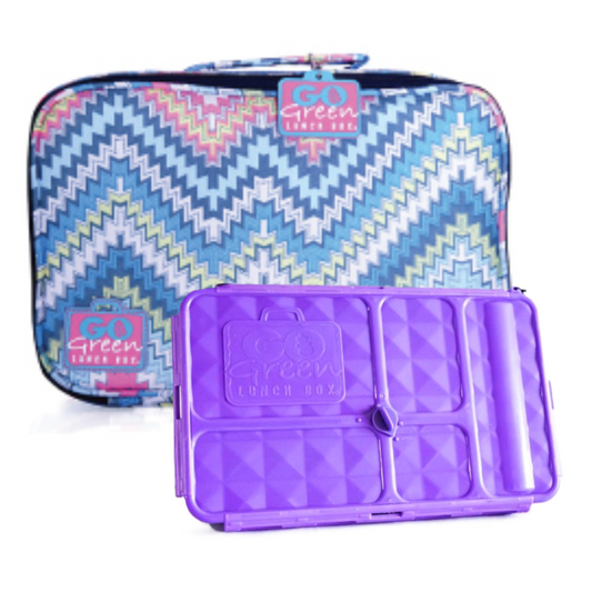 Go Green Original Lunch Box Set - Zig Zag