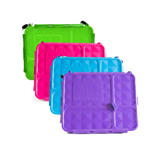 Go Green Medium Lunch Box - Assorted Colours