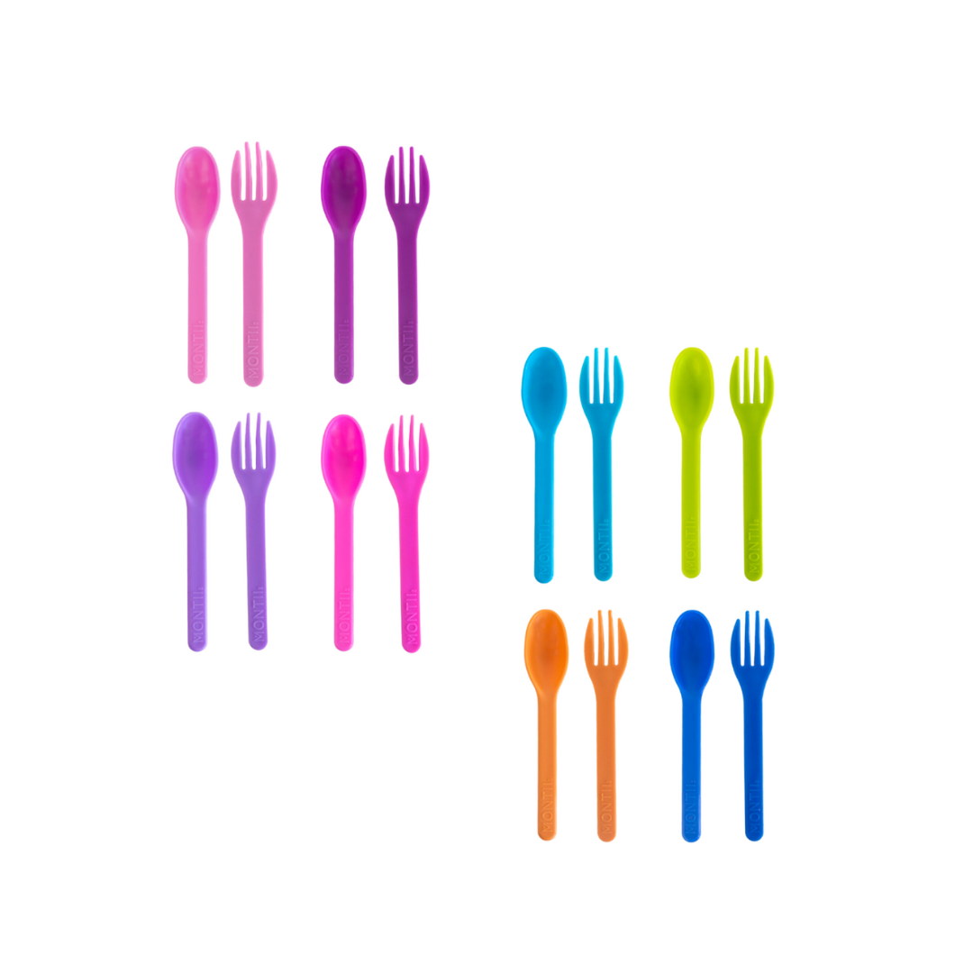 MontiiCo Out & About Cutlery Set - Assorted Colours