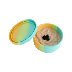 The Zero Waste People Silicone Small Round Container - Assorted Colours