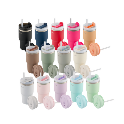 Avanti HydroQuench 550ml Smoothie Tumbler w/ 2 Lids - Assorted Colours *PREORDER*