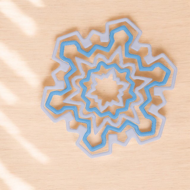 Avanti Cookie Cutters - Snowflake