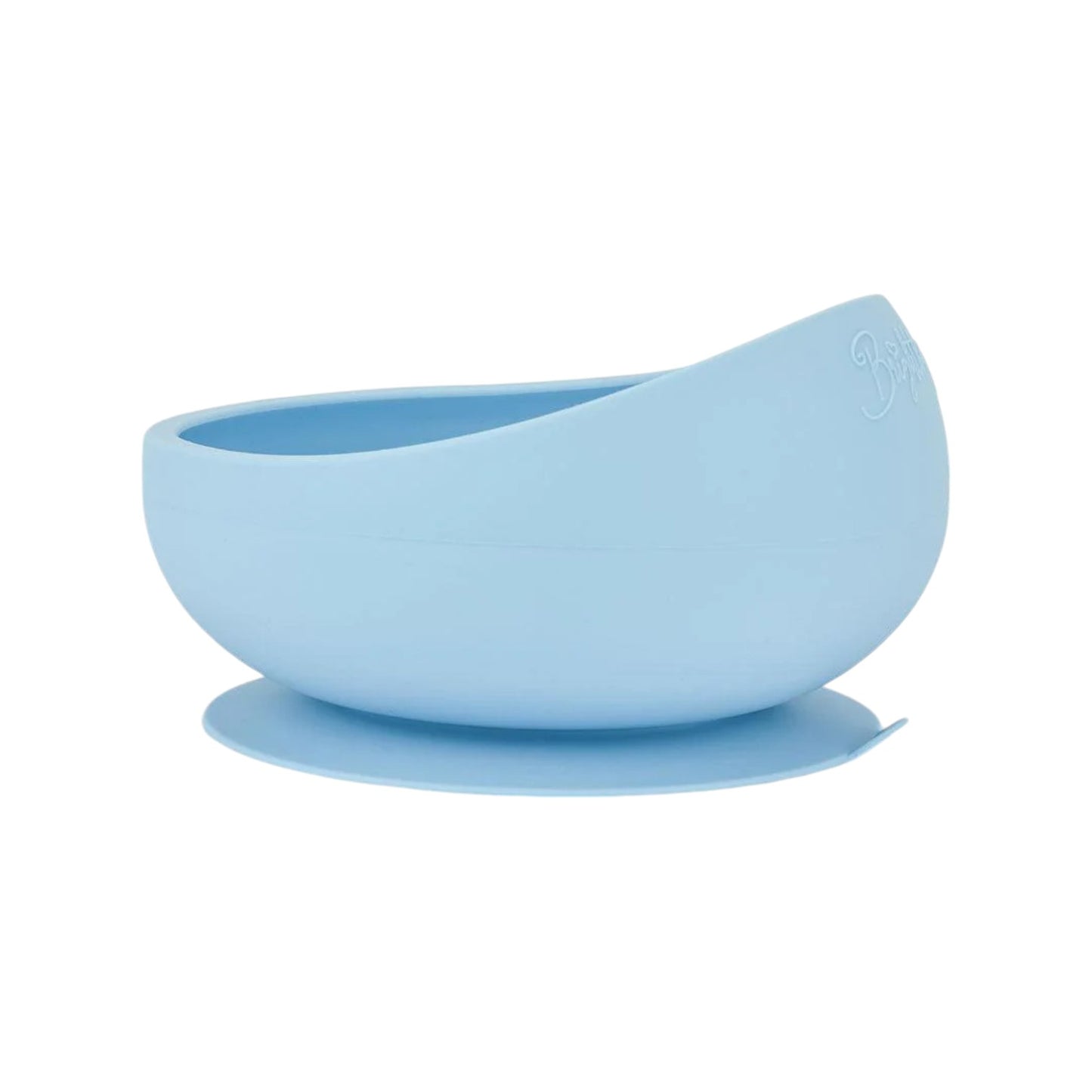 Brightberry Silicone Suction Bowl with Spoon - Pacific Blue *DISPLAY*