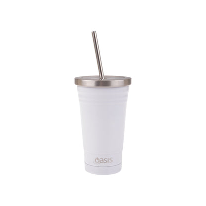 Oasis 500ml Stainless Steel Insulated Smoothie Tumbler - Assorted Colours