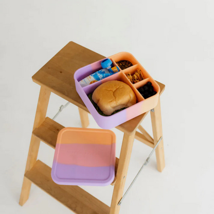 The Zero Waste People Silicone BIG Bento Lunchbox - Assorted Colours