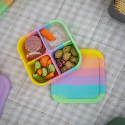 The Zero Waste People Silicone Bento Snack Box - Assorted Colours