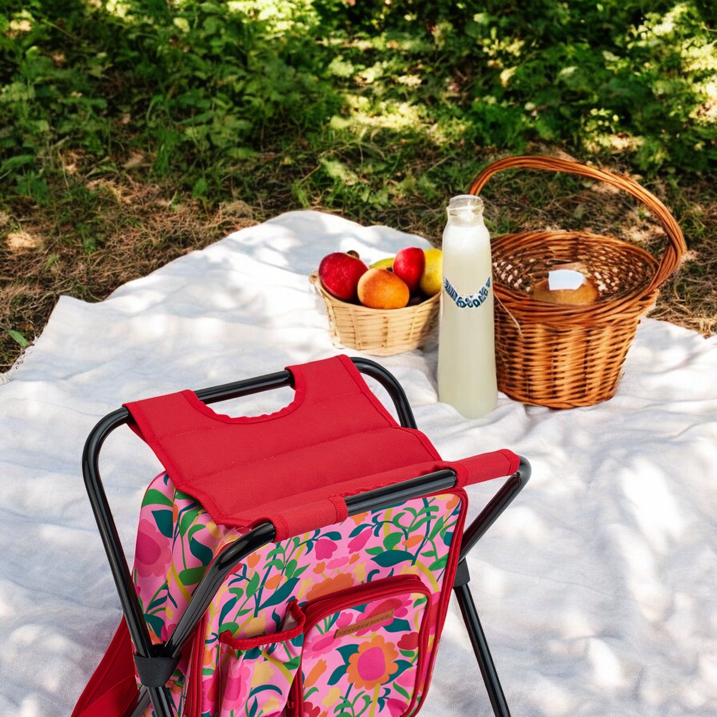 Annabel Trends Picnic Cooler Chair - Flower Patch