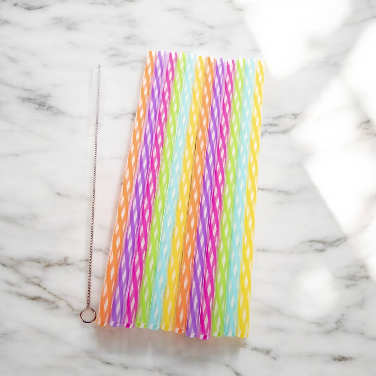 is GIFT Rainbow Reusable Straws - 24 Pack