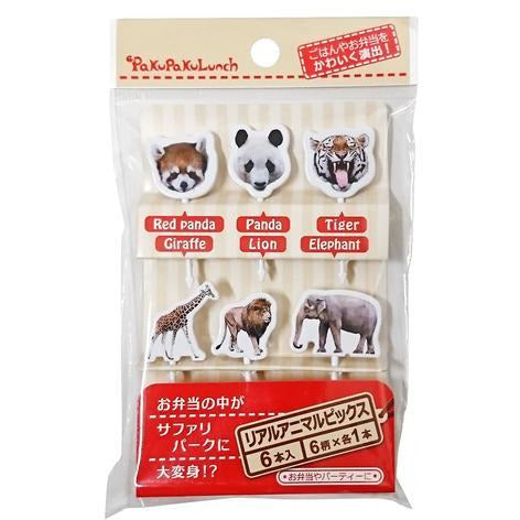 PakuPaku Luch Food Picks - Real Animal