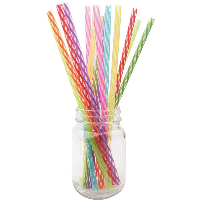 is GIFT Rainbow Reusable Straws - 24 Pack