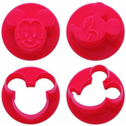 Skater Mini Food Cutters & Stamper - Mickey Mouse